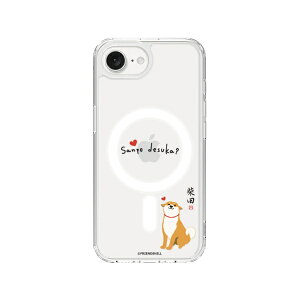 ROA�b���A iPhone 16e�@�N���A�P�[�X�@MagSafe�@���΂����� abbi FRIENDS �U���̋C�z ABF27531i16E