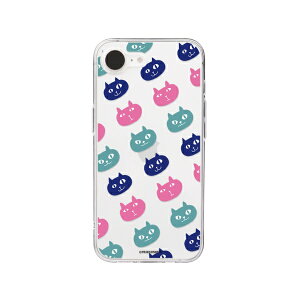 ROA�b���A iPhone 16e�@�\�t�g�N���A�P�[�X�@�l�R�}���W���E abbi FRIENDS �l�R�}���W���E�p�^�[�� ABF27550i16E