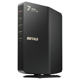 BUFFALO｜バッファロー Wi-Fiルーター 2882＋688Mbps AirStation ブラック WSR3600BE4P/CBK [Wi-Fi 7(be) /IPv6対応]