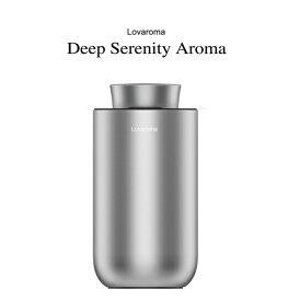 Lovaroma｜ラバロマ Lovaroma ラバロマ 高密度アロマディフューザー「Deep Serenity Aroma」 シルバー