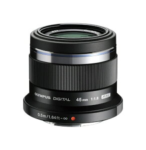 OLYMPUSbIpX JY 45mm F1.8 M.ZUIKO DIGITALiYCR[fW^j ubN [}CNtH[T[Y /Pœ_Y][45MMF1.8BLK]