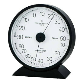 エンペックス｜EMPEX INSTRUMENTS TM-6251 温湿度計 エクレール ブラック [アナログ][TM6251]