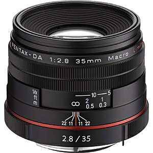PENTAX�b�y���^�b�N�X �J���������Y HD PENTAX-DA 35mmF2.8 Macro Limited APS-C�p �u���b�N [�y���^�b�N�XK /�P�œ_�����Y][HDPENTAXDA35MMF2.8MA]