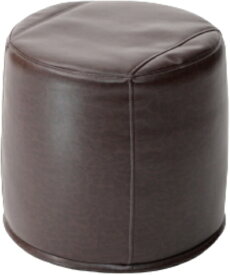 セルタン｜Cellutane 丸形スツール PVCダークブラウン