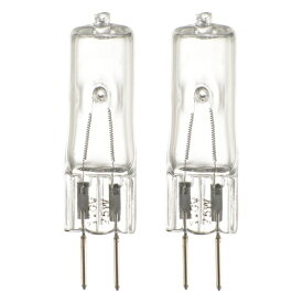オーム電機｜OHM ELECTRIC ピンタイプハロゲン球 75W/110V 2個入 LS-P-0752 [G6.35 /2個]