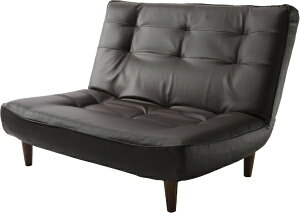 セルタン|Cellutane ハイバックソファ 和楽の浅葱 2人掛け PVCブラウン