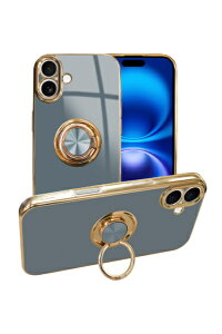 shizukawillbVYJEB iPhone 16 Plus P[X Jo[ OtP[X ObeBA u[O[ APIP16MCL5GR