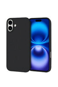 shizukawill�b�V�Y�J�E�B�� iPhone 16 Plus �P�[�X �J�o�[ �R�b�g���L�����f�B �V���R�� �P�[�X �u���b�N APIP16MFC1BK