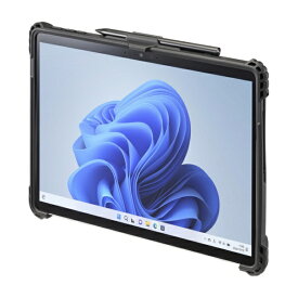 サンワサプライ｜SANWA SUPPLY Surface Pro（第11世代/10/9）用 耐衝撃ケース ショルダーベルト付き PDA-SF12BK