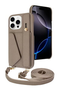shizukawill�b�V�Y�J�E�B�� iPhone 16 Pro Max �P�[�X �J�o�[ �V�����_�[�P�[�X �A�C�t�@���f5 �X�g���[�g���[�h �O���[�u���E�� APIP16PMIF51BR