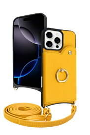 shizukawill｜シズカウィル iPhone 16 Pro Max ケース カバー ショルダーケース アイファンデ5 フルール カルダモン APIP16PMIF53OR