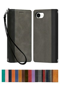 shizukawill�b�V�Y�J�E�B�� iPhone 16e �蒠�^ �P�[�X �J�o�[ �{�v�� ���U�[�P�[�X �O���[×�u���b�N APIPSE4BIGB