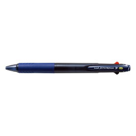 三菱鉛筆｜MITSUBISHI PENCIL JETSTREAM(ジェットストリーム) 3色ボールペン 透明ネイビー SXE340038.T [0.38mm]