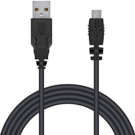 エレコム｜ELECOM USB2.0ケーブル micro-Bタイプ for PlayStation4 2m ブラック GM-U2CAMB20BK