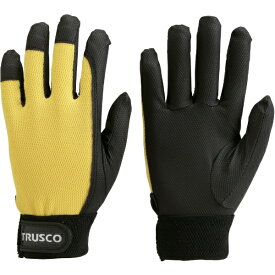 トラスコ中山｜TRUSCO NAKAYAMA PU薄手手袋エンボス加工　イエロー　S　TPUMYS
