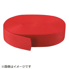 トラスコ中山｜TRUSCO NAKAYAMA PPベルト幅50mmX長さ10m　赤　PPB5010