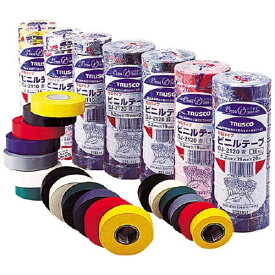 トラスコ中山｜TRUSCO NAKAYAMA 脱鉛タイプビニールテープ　19mmX20m　10巻入り　ブラック　GJ2120