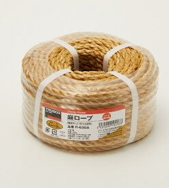 トラスコ中山｜TRUSCO NAKAYAMA 麻ロープ　3つ打　線径6mm×長さ30m　R630A