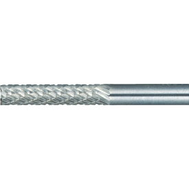 トラスコ中山｜TRUSCO NAKAYAMA 超硬バー　円筒型エンド刃　Φ3X刃長14X軸3　ロング　ダブル　TB1A030EL75