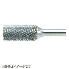 トラスコ中山｜TRUSCO NAKAYAMA 超硬バー　円筒型　Φ12.7X刃長25X軸6　ロング　シングル　TB1C127SL150