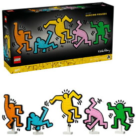 【エントリーで最大2万ポイント当たる｜1/20まで】 レゴジャパン｜LEGO レゴ(LEGO) 31216 レゴアート Keith Haring 踊るフィギュア