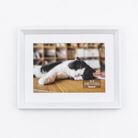 ナカバヤシ｜Nakabayashi 木製写真額　ホワイト