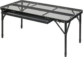アウトサム｜Outsome カウンターメッシュテーブル 9045 Counter Meshtable 9045 TENT FACTORY テントファクトリー TF-CMT9045 [ハイスタイル /アルミ製 /単品]