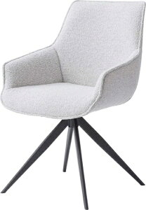 ���J�bAZUMAYA ��]���_�C�j���O�`�F�A ���I�t���^�C�v�iW56.5×D64×H85.5×SH48cm�j PC-182WH �z���C�g