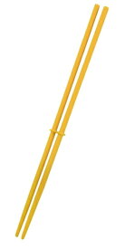パール金属｜PEARL METAL DELISH KITCHEN 菜箸 33cm シリコーン 先が付かない イエロー イエロー CC-1827