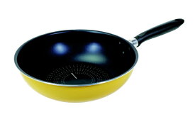 パール金属｜PEARL METAL DELISH KITCHEN いため鍋 炒め鍋 28cm IH対応 ブルーダイヤモンドコート イエロー イエロー HC-762 [IH対応]
