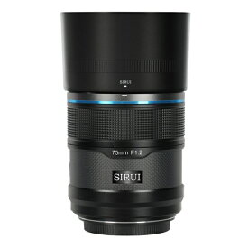 SIRUI ｜ シルイ オートフォーカスレンズ F1.2 APS-C 75mm E/ブラック SIRUI ブラック 75AS12E-B-JP [ソニーE /単焦点レンズ]