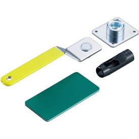 トラスコ中山｜TRUSCO NAKAYAMA 両面ハトメパンチセットプラスチック用　12mm　THPJH12