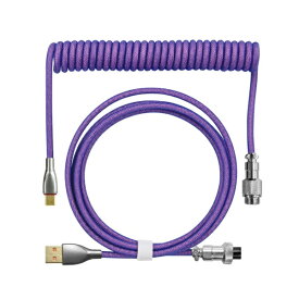 FREEDOM｜フリーダム Type-Cカスタムコイルケーブル 1.8m パープル
