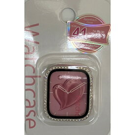 クールモバイルカンパニー｜COOL MOBILE COMPANY APPLE WATCH 7-9 41MM ラインストーンカバー オーロラ AWFR2511-02