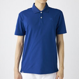 フィラゴルフ｜FILA GOLF メンズ ポロ衿半袖シャツ ブルー 745672L [メンズ /Mサイズ]【返品交換不可】