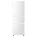 【エントリーで最大2万ポイント当たる｜11/18迄】 Hisense｜ハイセンス 3ドアファン式冷凍冷蔵庫 ホワイト HR-D295KW [幅55cm /295L /3ドア /右開きタイプ /2025年]【無料基本設置料】