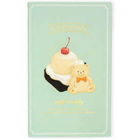 フタバ｜Futaba 箔押しスリムノート 1冊入 [A5/5mm/方眼罫線] ROKKAKU×cafe teddy ケーキ R0042301