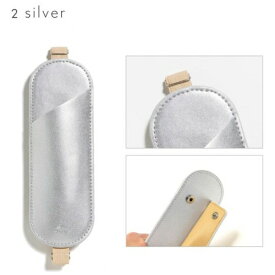 いろは出版｜IROHA PUBLISHING SUNNY FLAT PEN SLEEVE silver LSPS-02
