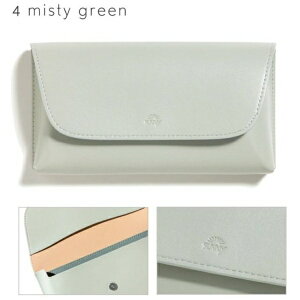 ����͏o�ŁbIROHA PUBLISHING SUNNY FLAT PEN POUCH misty green LSPL-04
