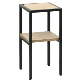 カグクロ｜KAGUKURO ALetto（アレット）電話台 スリムタイプ（W350×D350×H720mm） ブラックフレーム×アッシュウッド