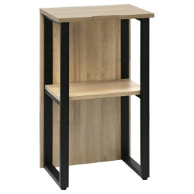 カグクロ｜KAGUKURO ALetto（アレット）無人受付カウンター（W600×D400×H1000mm） ブラックフレーム×アッシュウッド