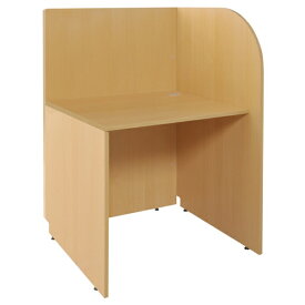 【エントリーで最大2万ポイント当たる｜1/20まで】 カグクロ｜KAGUKURO 多目的個別ブース（W818×D700×H1200mm）※左オープン型 チーク【キャンセル・返品不可】