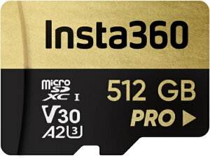 INSTA360bCX^360 512GB microSDXC UHS-I U3 V30 A2 CINSBAVM [Class10 /512GB]