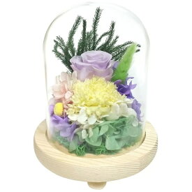 東海製蝋｜TOKAI-SEIRO ガラスドームアレンジメント 真帆 C37020 東海製蝋 C37020