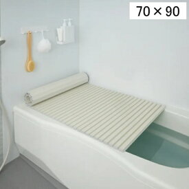 ミエ産業｜Mie Industry Ag抗菌 シャッター式風呂ふた 70×90cm アイボリー M-9