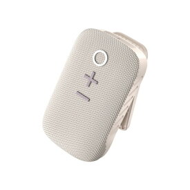 MEE audio｜ミーオーディオ ブルートゥーススピーカー go SPKR 2025バージョン ベージュ SPKR-GO25-BG [防水 /Bluetooth対応]