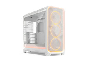 FRACTAL DESIGNbtN^fUC PCP[X [ATX /Micro ATX /Extended ATX /Mini-ITX /EE-ATX /SSI-CEB /SSI-EEB] Meshify 3 XL Ambience Pro RGB White TG Clear Tint zCg FD-C-MES3X-05