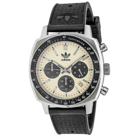 アディダス｜adidas マスターオリジナルスワン クロノ [MASTER ORIGINALS ONE CHRONO] 1年保証 シルバー AOFH23503 [正規品]