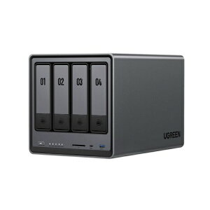 UGREENb[O[ NASync [Xg[W /4xC] M.2 SSDXbgx2 DXP4800(55215B) UGR-NA-000006