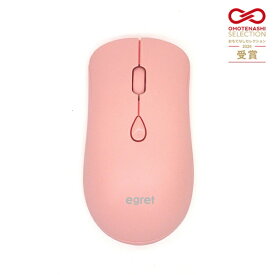 BUSINESS HARMONY｜ビジネスハーモニー マウス 「SweetiE」EGRET(イーグレット) いちごオレ EM23-S3(B) [光学式 /無線(ワイヤレス) /6ボタン /Bluetooth・USB]